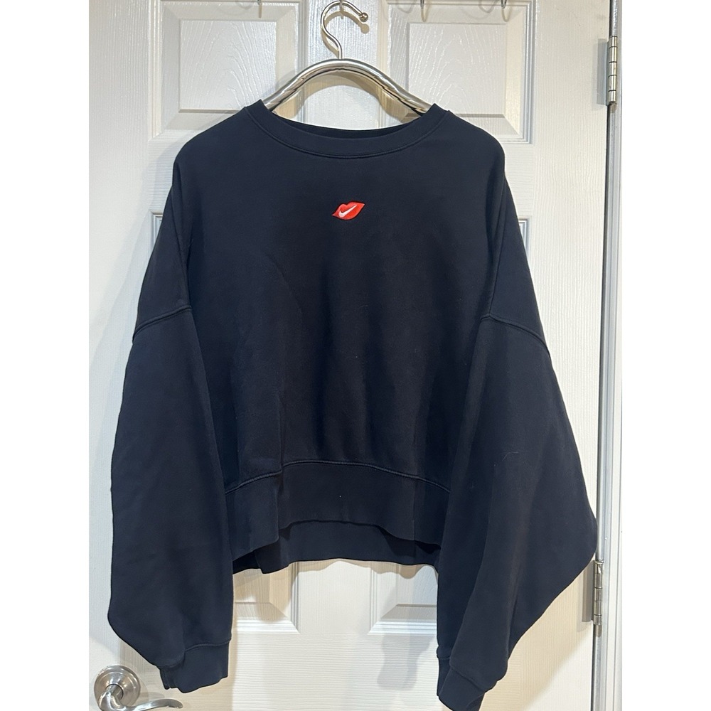 Women's Nike Kiss Sportswear Black‎ Size M/L